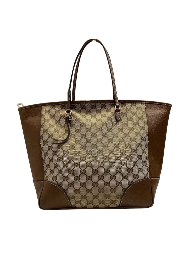 Gucci Bree Tote Gg Canvas